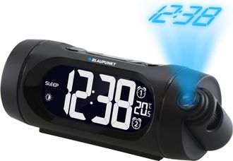 Blaupunkt Clock Radio Crp9bk, Fm Pll, Projector, Usb Chargin, Temperature Inside