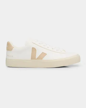 Veja Campo Bicolor Leather Low-Top Sneakers