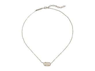 Kendra Scott Elisa Pendant Womens Necklace Womens Necklace Gold/Iridescent Drusy