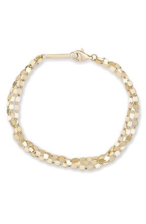 Lana Jewelry 14K Gold 3-Strand Bracelet in 14K Yellow Gold at Nordstrom, Size 7