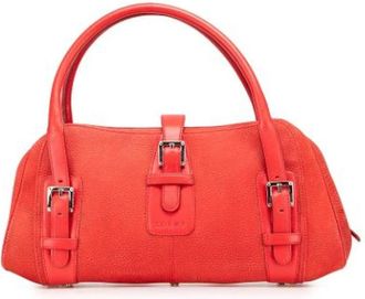 Loewe Pre-owned Senda - Dames - Vintage Handtas - Rood - ONE Size - Leer - Vintage