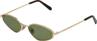Retro Superfuture Unisex Sunglasses Zyra Classic Gold