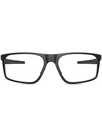 Oakley square-frame glasses - men - Acetate - 58 - Black