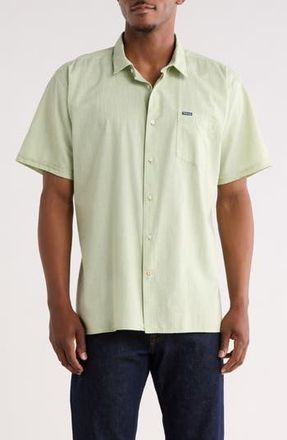 Barbour Pigment Dyed Cotton Button-Up Shirt in Seagrass at Nordstrom Rack, Size X-Large