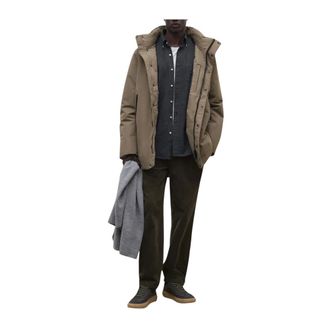 Ecoalf Parko Jacket - - Coats - Uomo - Beige - S