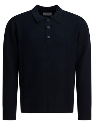 Nn.07 Harald Wool Polo Sweater
