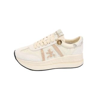 Premiata Sneakers, female, Beige, Size: 10 US Heeled Boots