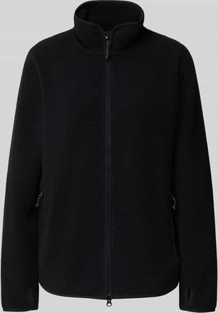 Peak Performance Fleecejacke mit Stehkragen in Black, Größe XL