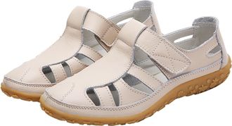 Generic Sandals Womens Elegant Flat Beach Shoes Womens White Flat Sandals Comfortable Lightweight Trekking Shoes Summer Shoes Casual Shoes Summer Black Sports