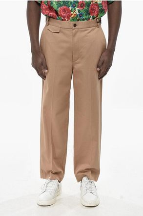 Gucci Casual Cotton Trousers With Iconic Pattern size 50