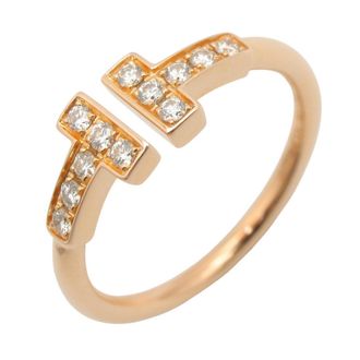 Tiffany & Co. Gold Clear Pink Gold (18K) Band Ring (Pre-Owned)