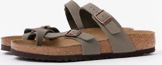 Birkenstock Womens Birkenstock Mayari Birko Flor Womens Sandals - Stone - Cream - Size: 7.5