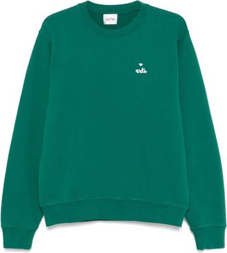 Arte Felpa Heart - Verde