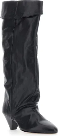Isabel Marant Womens Boots Elita-Gz Leather Black