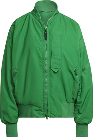 adidas (WMNS) adidas by Stella McCartney Woven Bomber Jacket Asia Sizing Green HI0926