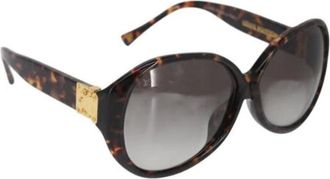 Louis Vuitton Pre-owned Accessories, female, Brown, Size: ONE SIZE Pre-owned Plastic sunglasses