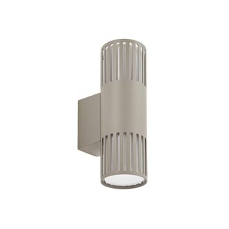 Lindby Lindby L&aacute;mpara De Pared Exterior lurinda En Gris Metal