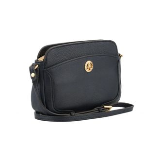 Pourchet Tassen, Dames, Blauw, ONE Size, Leer, Crossbody Bag