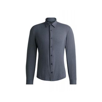 HUGO BOSS Hombre, Camisas, Azul, Talla: S