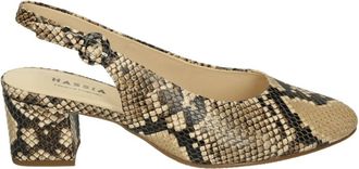 Hassia Schoenen, Dames, Veelkleurig, 37 1/2 EU, Leer, Ravenna Heeled Mule