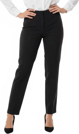 DO+BE Collection High Waisted Slim Pants In Black