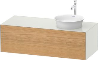 Duravit Tulip Blanco, Mueble De Pared, Ancho 1300 X Fondo 550mm, - Duravit