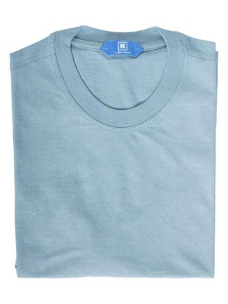 Kiton cotton T-shirt - men - Cotton - XXXL - Blue