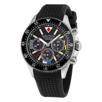 Nautica Westport Recycled Silicone Chronograph Watch