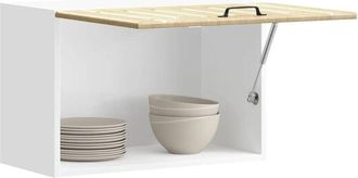 vidaXL Kitchen Wall Cabinet Lucca Sonoma Oak Engineered Wood Vidaxl