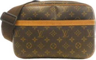 Louis Vuitton Pre-owned Monogram Reporter Shoulder Bag - - Pre-owned - Donna - Marrone - ONE SIZE
