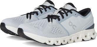 On Cloud X 4 Mens Shoes Glacier/Stone : 7 M, Textile
