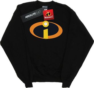 Disney Heren The Incredibles Logo Sweatshirt (Zwart)