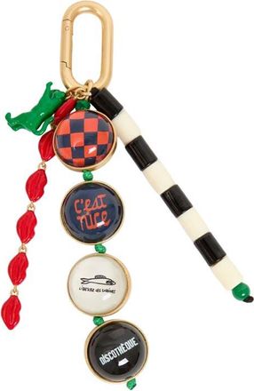 Clare Vivier Icon Key Fob in Multi at Nordstrom