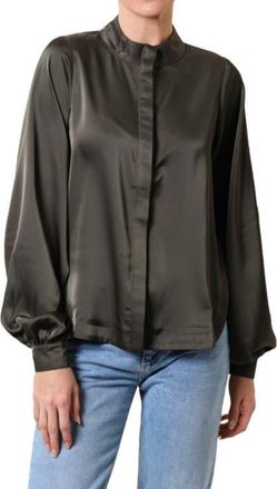 Walnut Melbourne Mimosa Top in Khaki at Nordstrom, Size 10