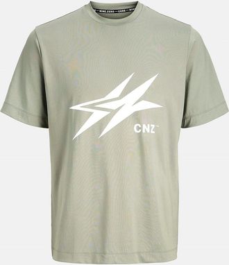 Jack & Jones Jack & Jones Mens Text Graphic Crew Neck Boyfriend T-Shirt - Grey - Size: 38