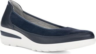 Ara Zinnia Wedge Loafer in Blue at Nordstrom, Size 8.5