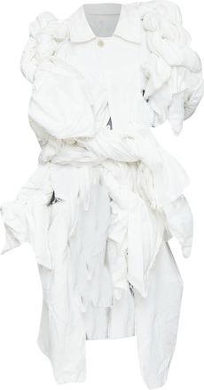 Comme Des Gar&ccedil;ons Comme des Garcons cotton asymmetric knotted bundle vest jacket