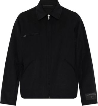 Maison Margiela Wool Jacket - Heren - Zomerjassen - Zwart - XL - Wol - Jassen