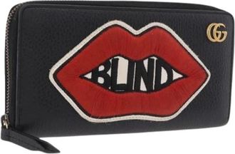 Gucci Pre-owned Long Wallet - Dames - Vintage Accessoires - Zwart - ONE Size - Leer - Vintage
