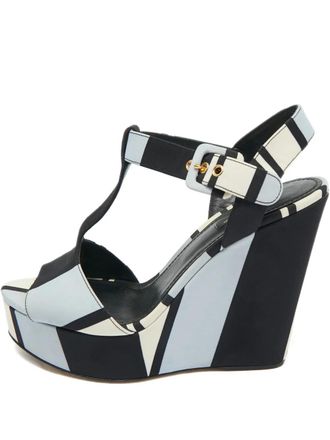 Dolce & Gabbana t-strap sandals - Black