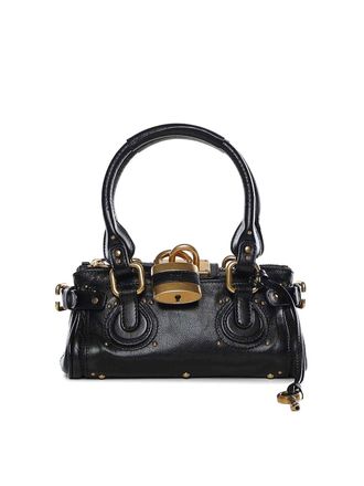Chlo&eacute; Small Paddington Bag In Grained Leather