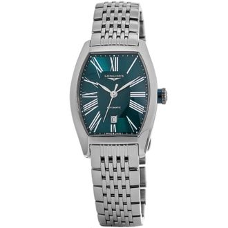 Longines Evidenza Automatic Green Dial Stainless Steel Womens Watch L2.142.4.60.6