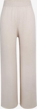 Fedeli Hose mit weitem Bein aus Kaschmir Amaranto