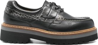 Woolrich Rock Leather Boat Shoes