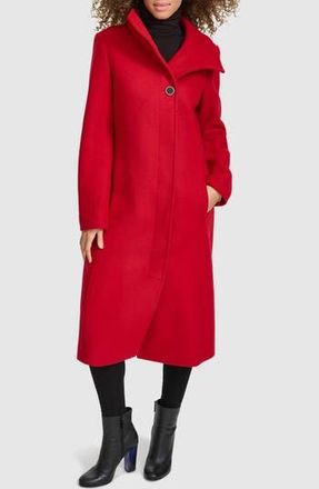 Kenneth Cole Walking Coat in Red at Nordstrom Rack, Size X-Small