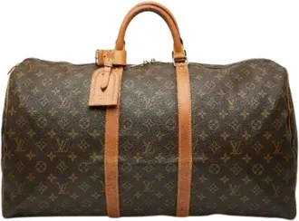 Louis Vuitton Pre-owned Weekend Bags, female, Brown, Size: ONE SIZE Pre-owned Weekend Bag