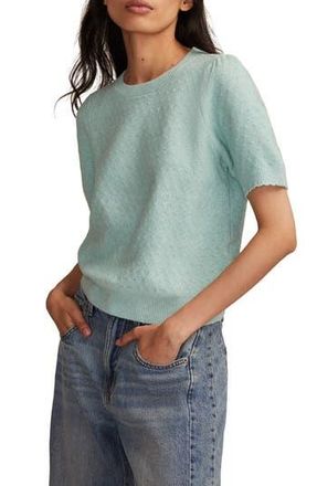 Lucky Brand Cloud Soft Puff Sleeve Sweater in Blue Haze at Nordstrom Rack, Size Small