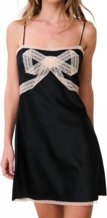 LoveShackFancy Womens Mirelis Dress In Black