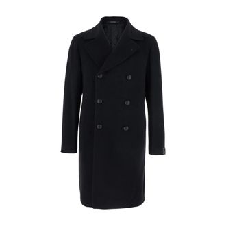 Tagliatore Jassen Zwart - Heren - Mantel - Zwart - 2XL - Jassen
