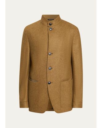 Ermenegildo Zegna Mens Cashmere Chore Jacket